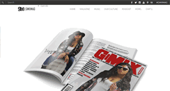 Desktop Screenshot of gmixmag.com